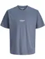 T-shirt Jack & Jones Plus Size grijs opdruk wijde fit