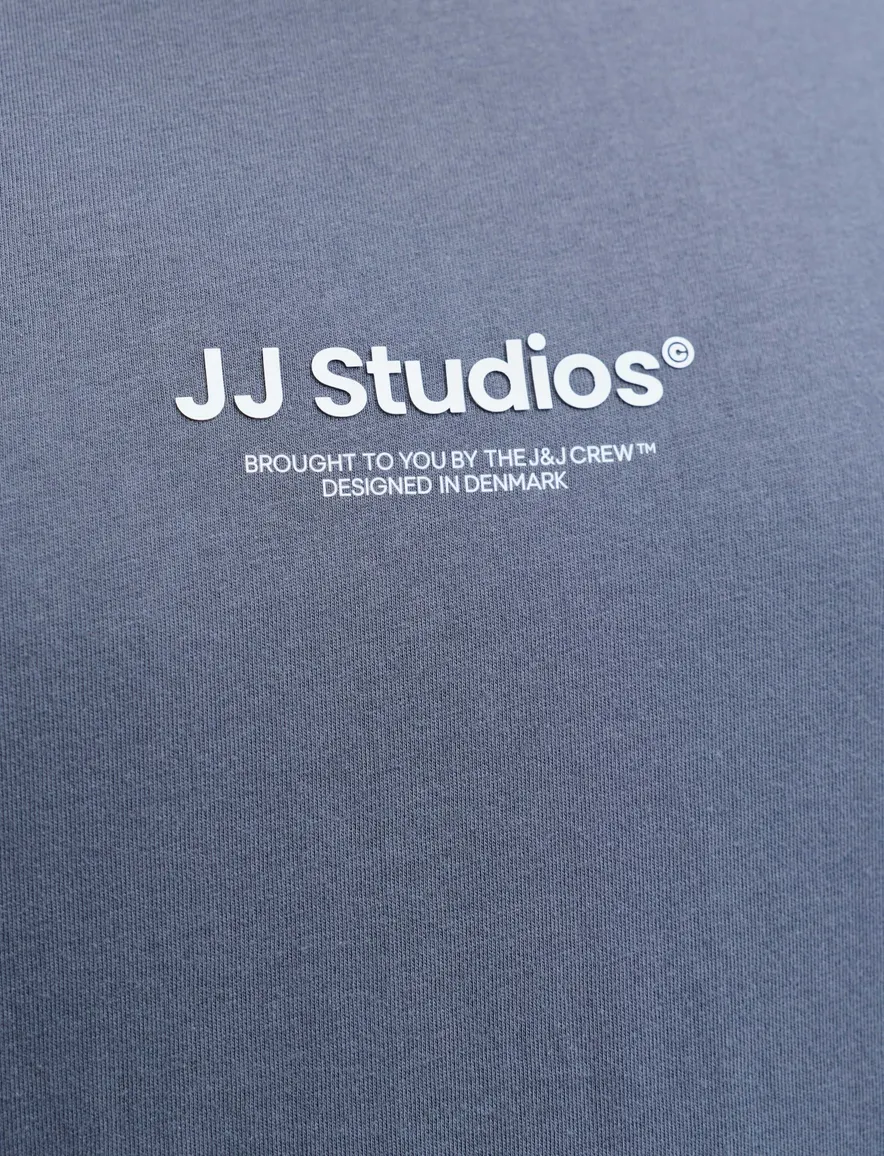 T-shirt Jack & Jones grijs Turbulence
