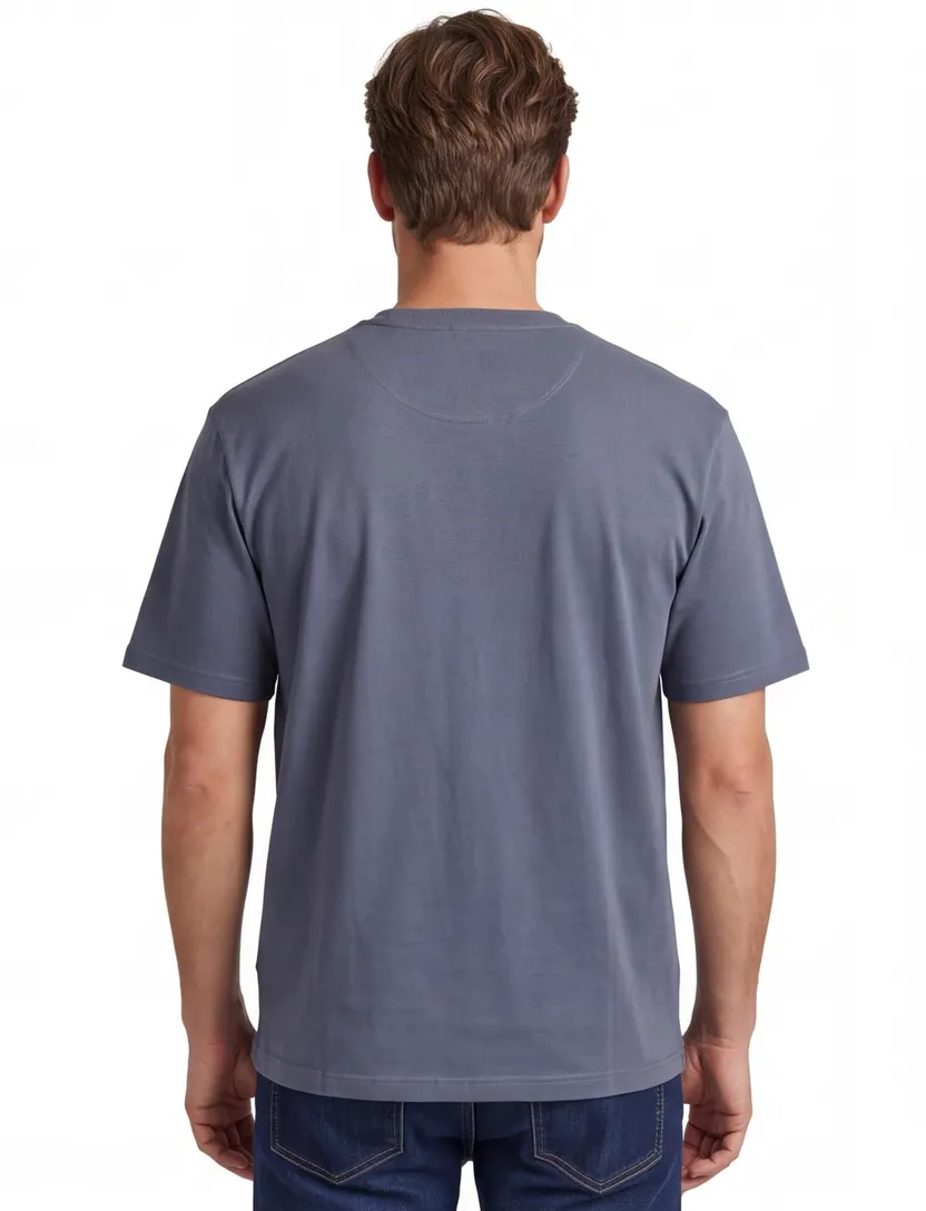 T-shirt Jack & Jones Plus Size grijs opdruk wijde fit
