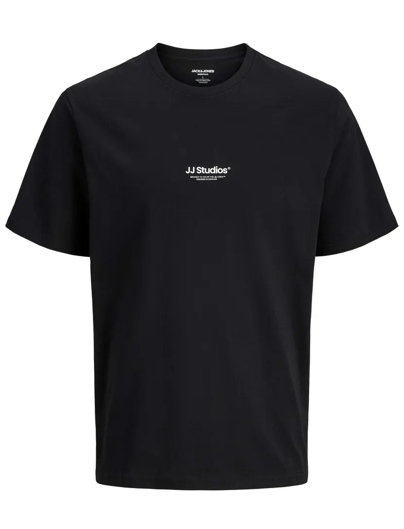 T-shirt Jack & Jones Plus Size zwart opdruk
