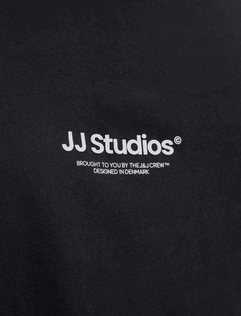 T-shirt Jack & Jones Plus Size zwart opdruk