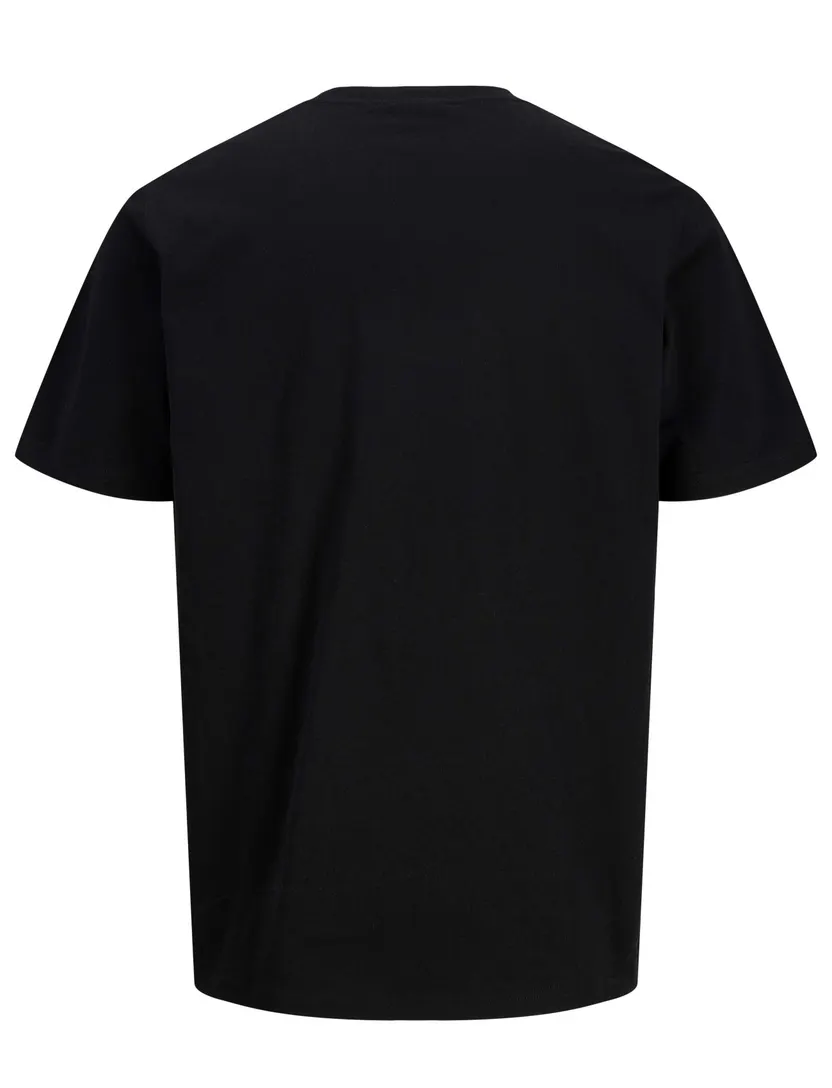 T-shirt Jack & Jones Plus Size zwart opdruk