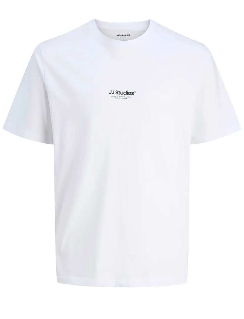 T-shirt Jack & Jones Plus Size wit opdruk