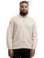 Poloshirt Jack & Jones Plus Size beige gebreid
