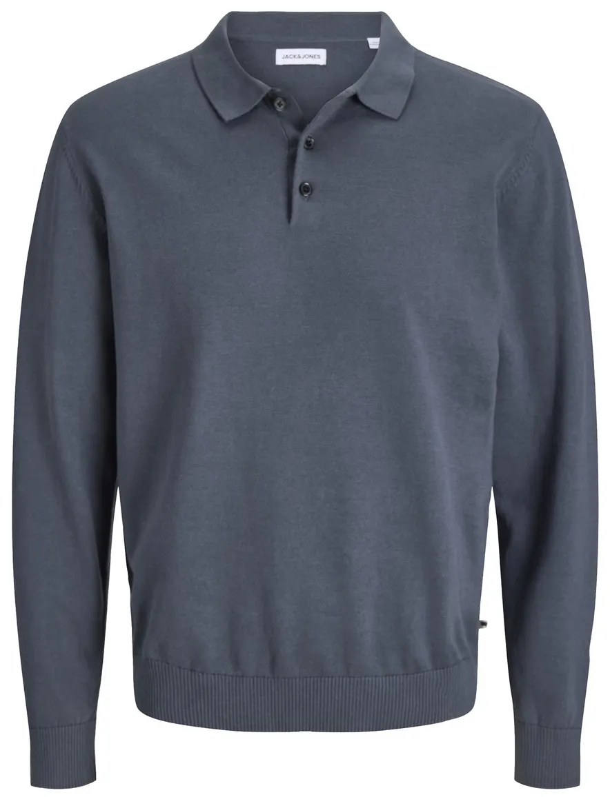 Poloshirt Jack & Jones donkerblauw Turbulence