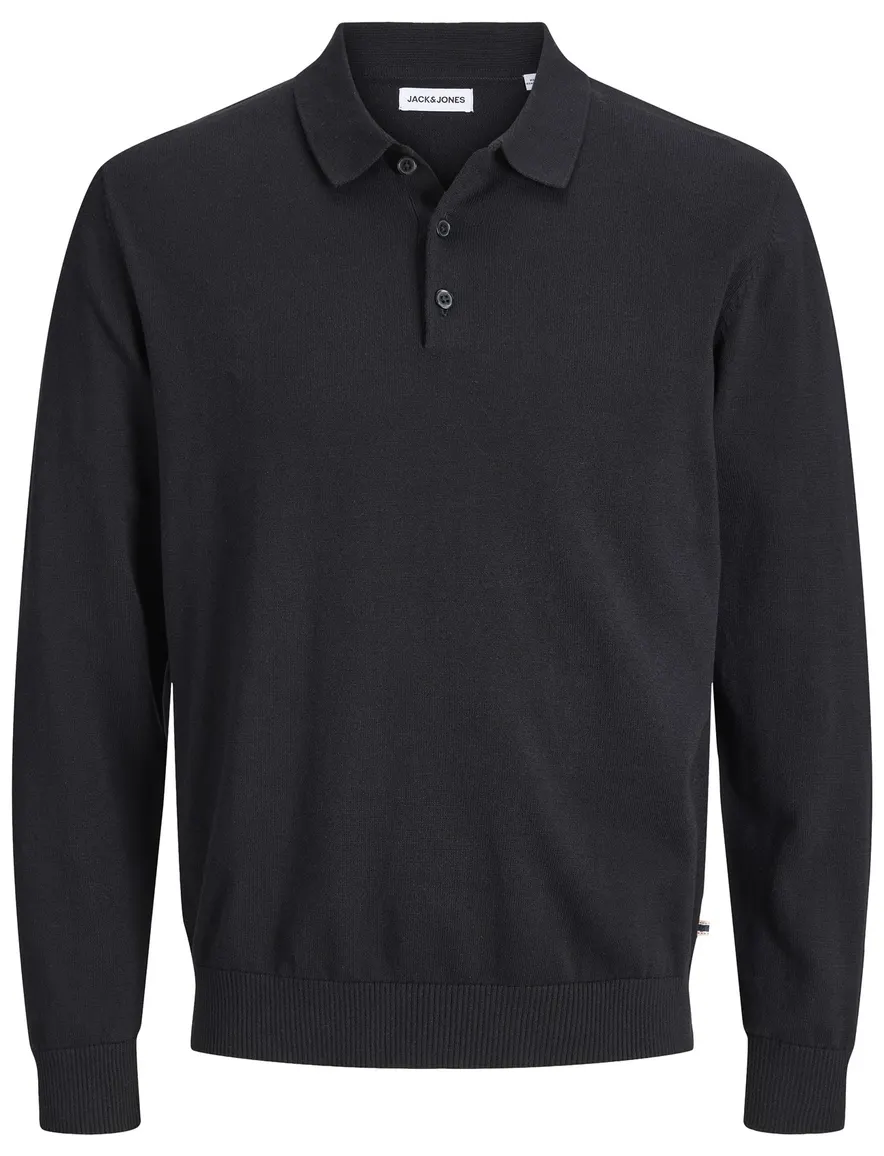 Poloshirt Jack & Jones zwart Black