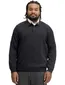 Jack & Jones Plus Size poloshirt zwart gebreid
