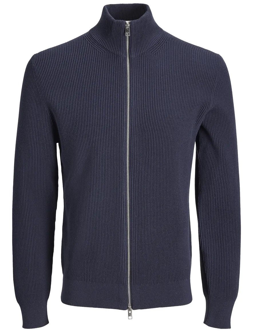 Jack & Jones Plus Size vest donkerblauw gebreid