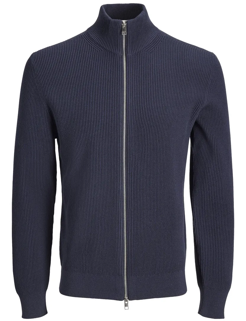 Vest Jack & Jones Plus Size donkerblauw gebreid