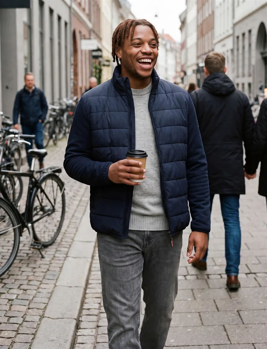 Jas Jack & Jones donkerblauw Sky Captain