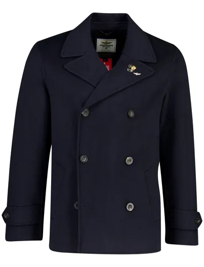 Aeronautica Militare Aeronautica Militare overjas donkerblauw