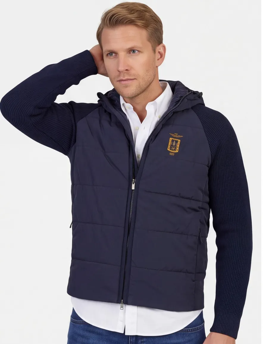 Aeronautica Militare outdoor vest donkerblauw