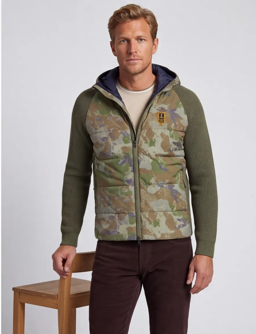 Aeronautica Militare outdoor vest donkergroen