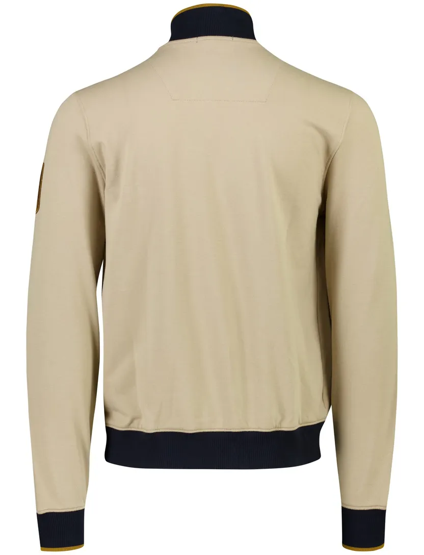Vest Aeronautica Militare camel hoge hals