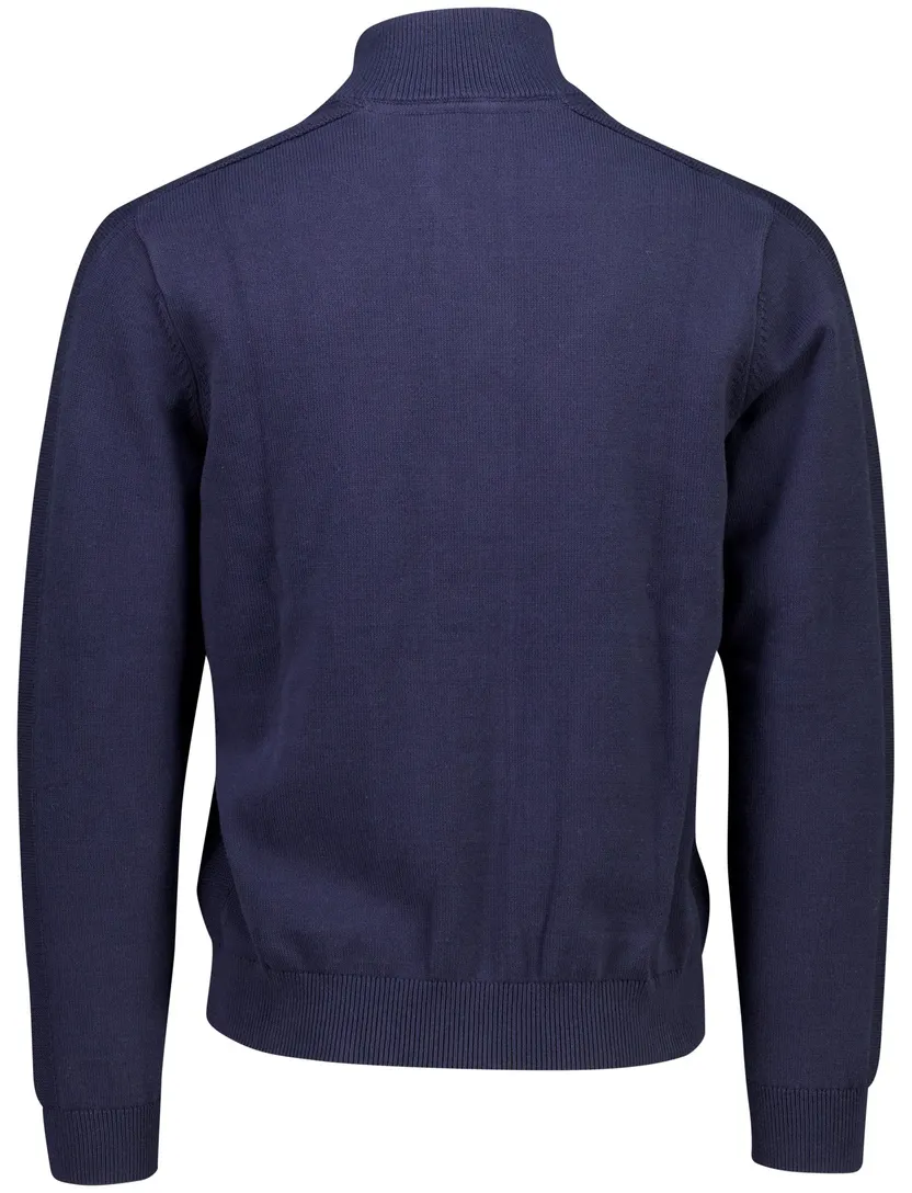 Vest Aeronautica Militare donkerblauw wijde fit