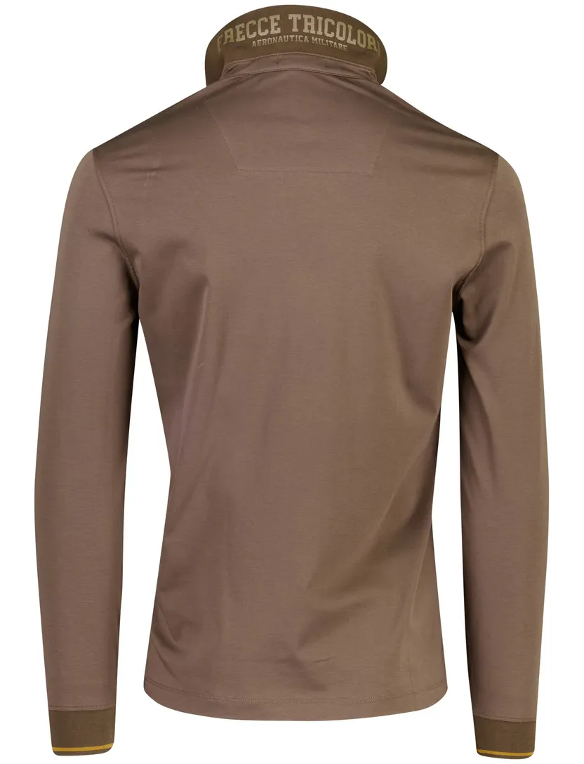 Poloshirt Aeronautica Militare bruin Regular Fit