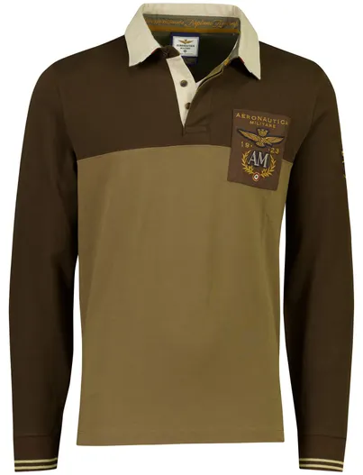 Aeronautica Militare Poloshirt Aeronautica Militare bruin