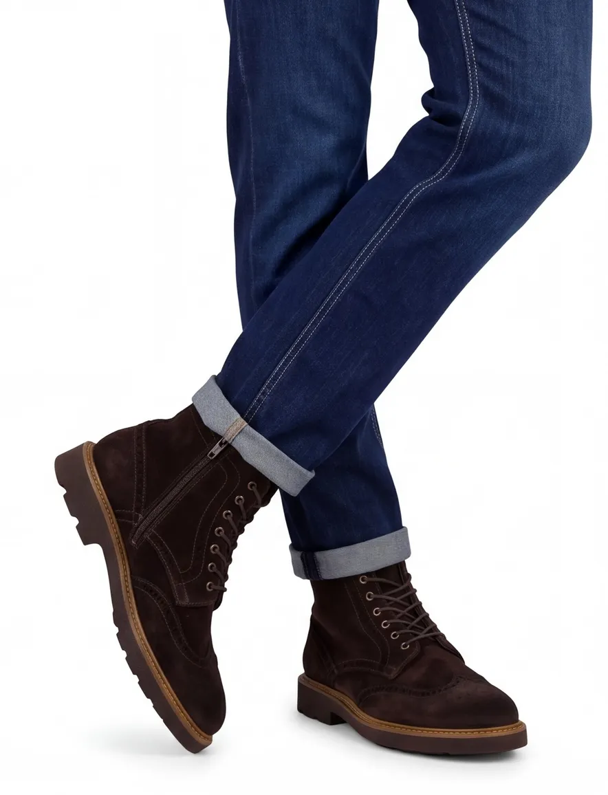 Giorgio boots bruin suède