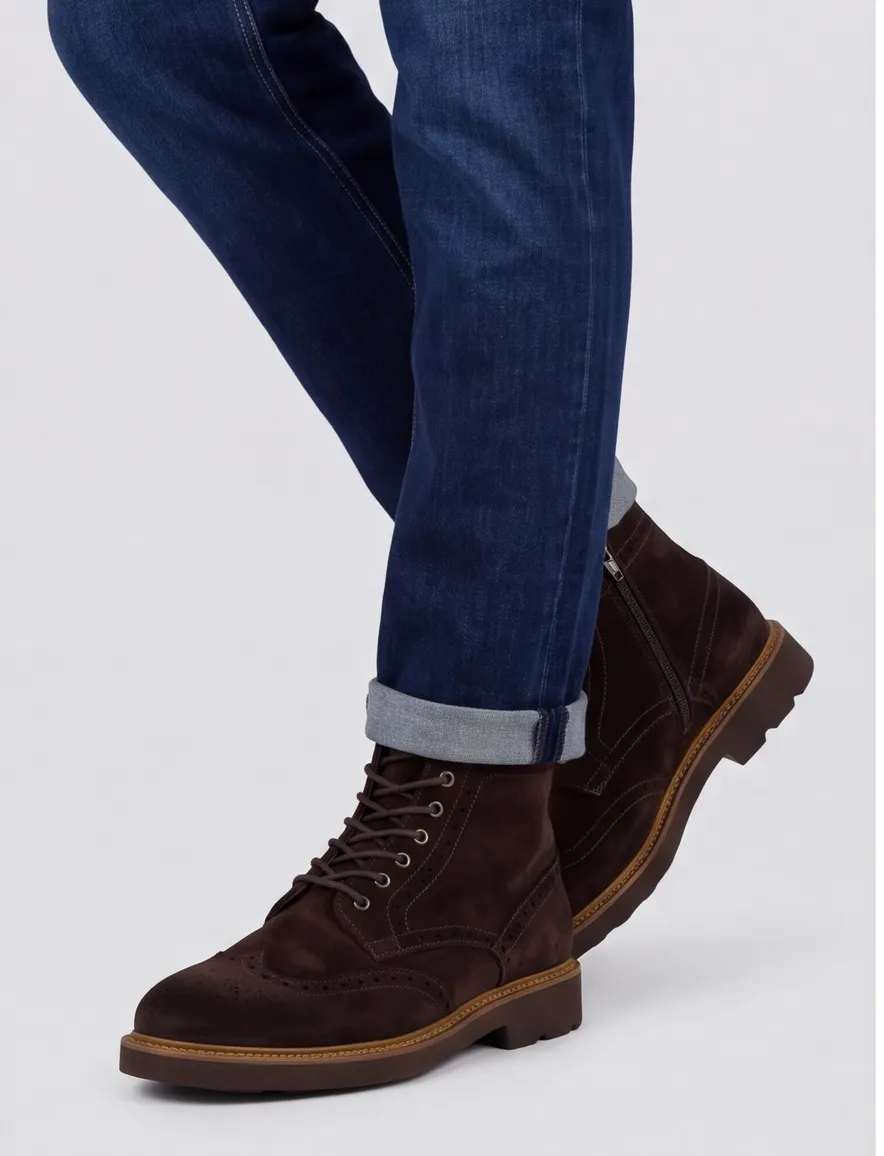 Giorgio boots bruin suède