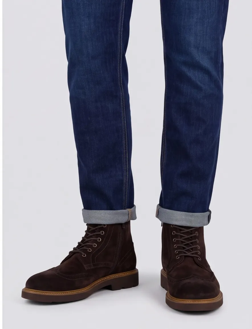 Giorgio boots bruin suède