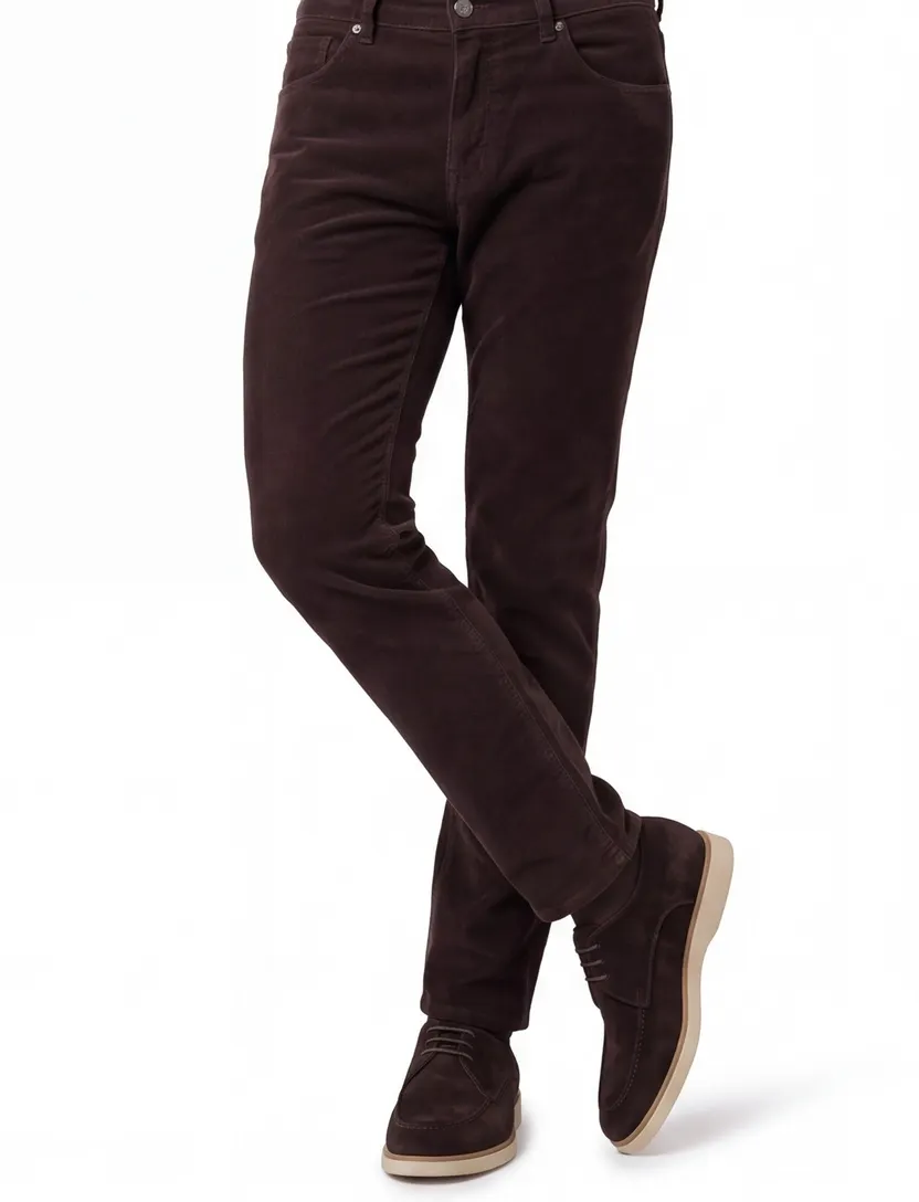 Schoenen Giorgio bruin suede met lichte zool