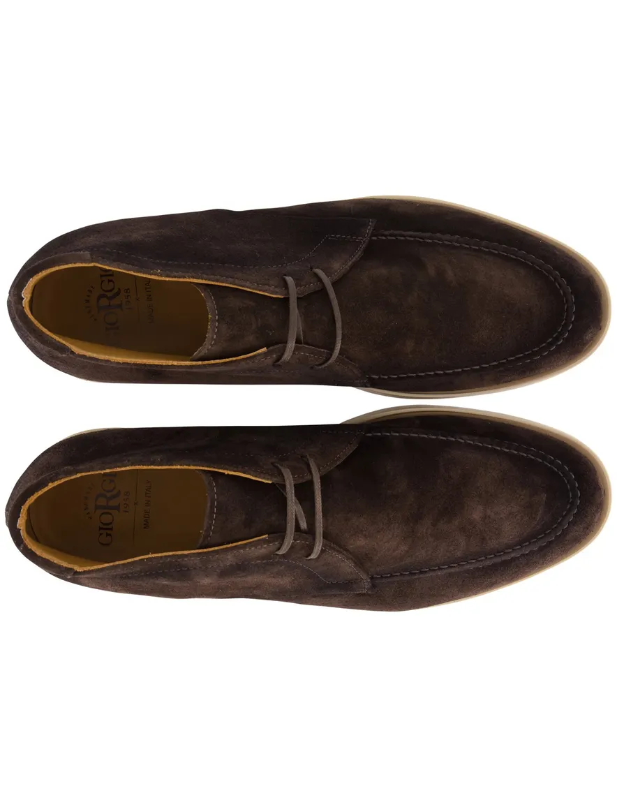 Giorgio veterschoenen donkerbruin
