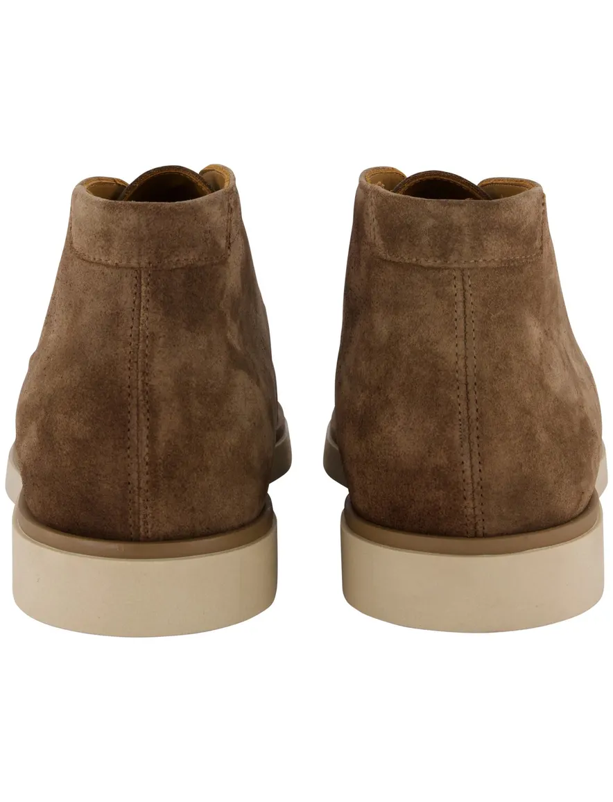 Giorgio schoenen veterschoenen bruin suède