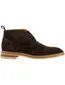Giorgio veterschoenen bruin suède met luxe zool