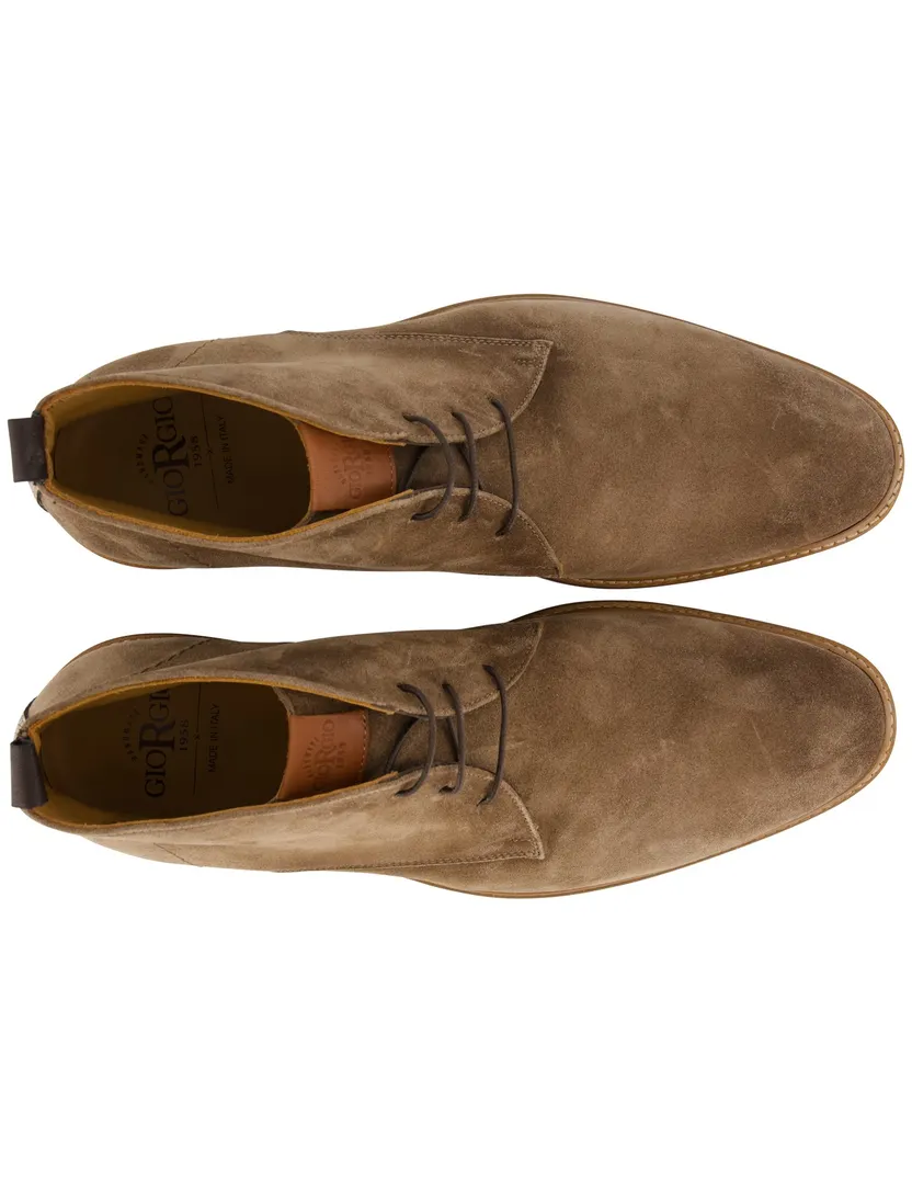 Schoenen Giorgio bruin suede