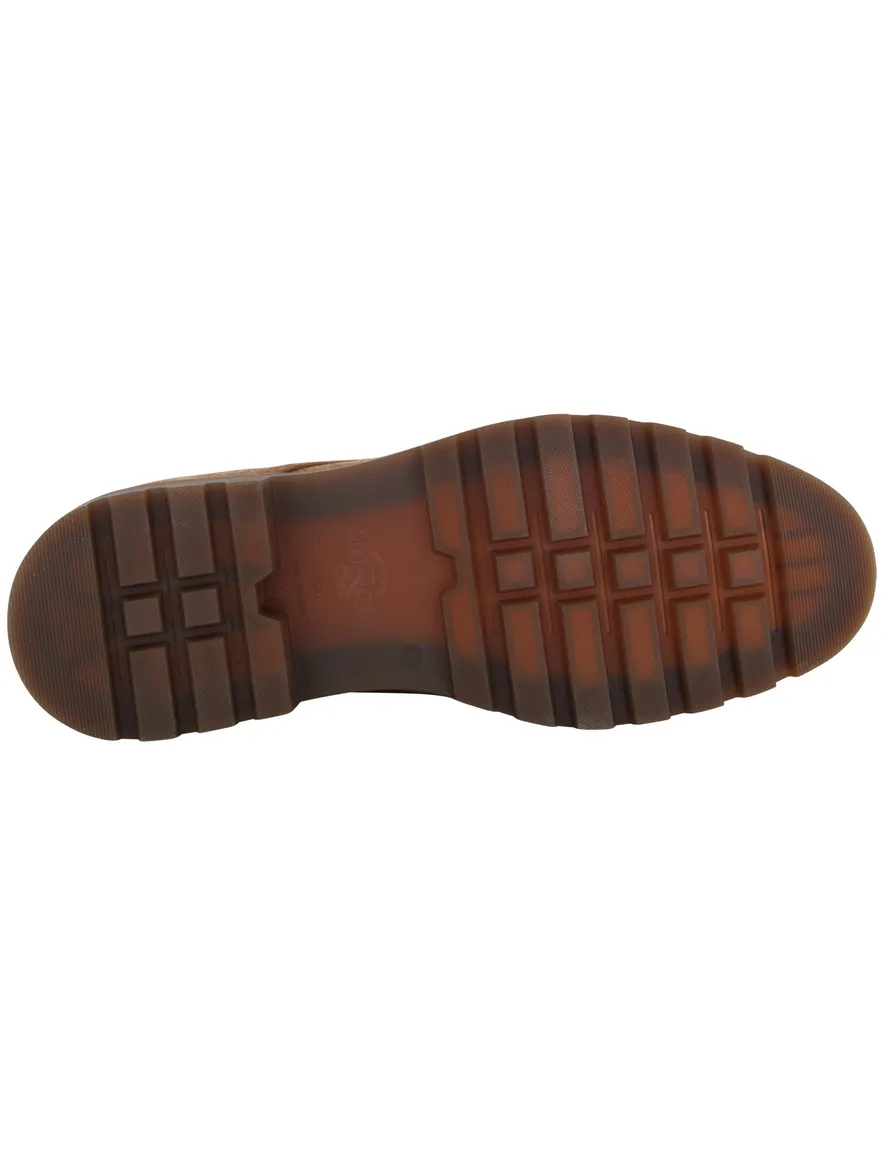 Giorgio veterschoenen bruin grof geribbelde rubberzool
