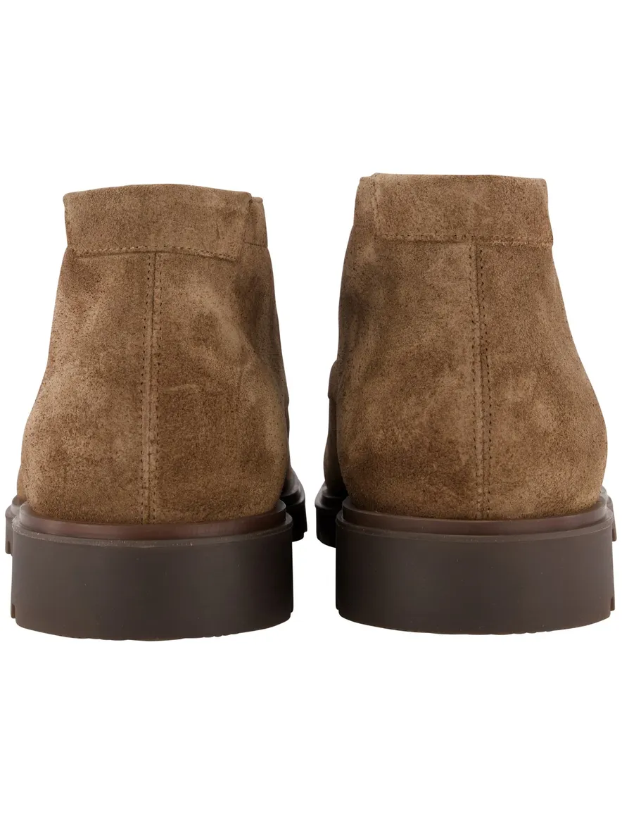 Giorgio veterschoenen bruin grof geribbelde rubberzool