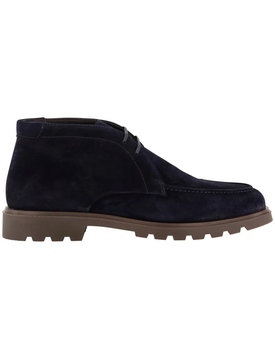 Giorgio schoenen donkerblauw suede