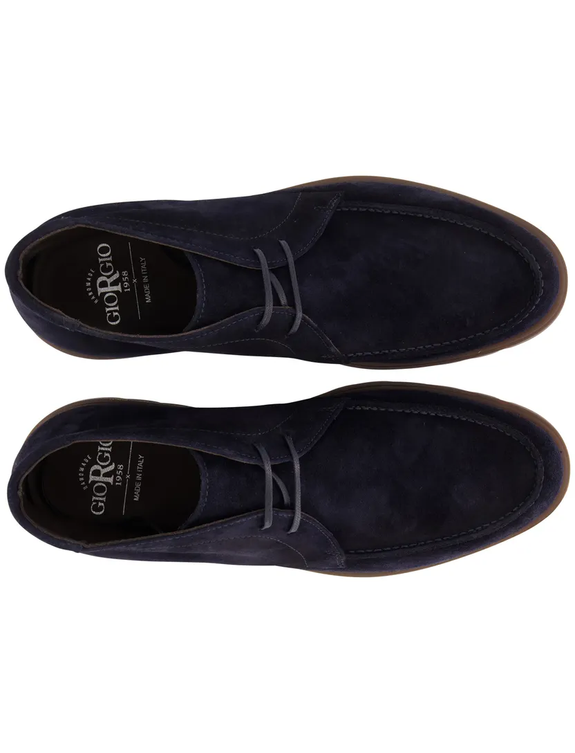 Schoenen Giorgio donkerblauw suede