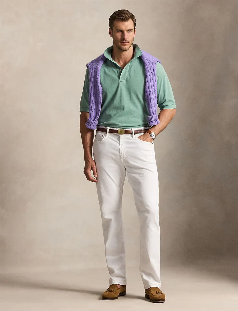 Poloshirt Polo Ralph Lauren Big & Tall turquoise wijde fit
