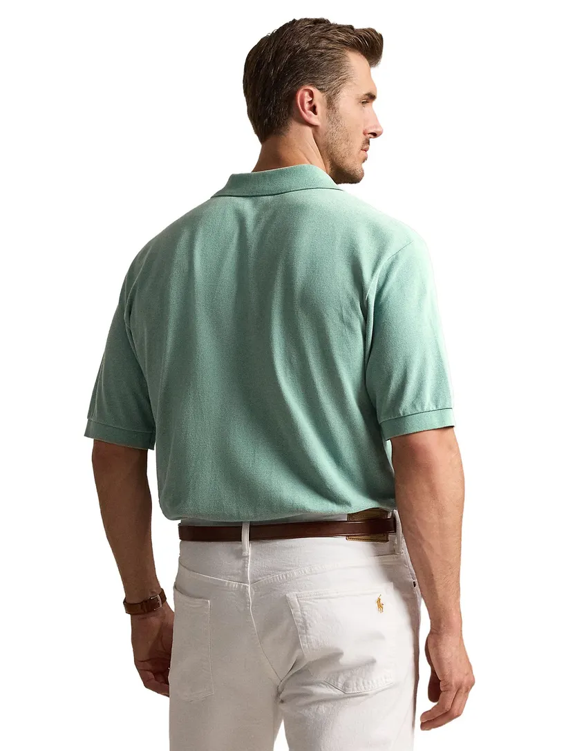 Poloshirt Polo Ralph Lauren Big & Tall turquoise wijde fit