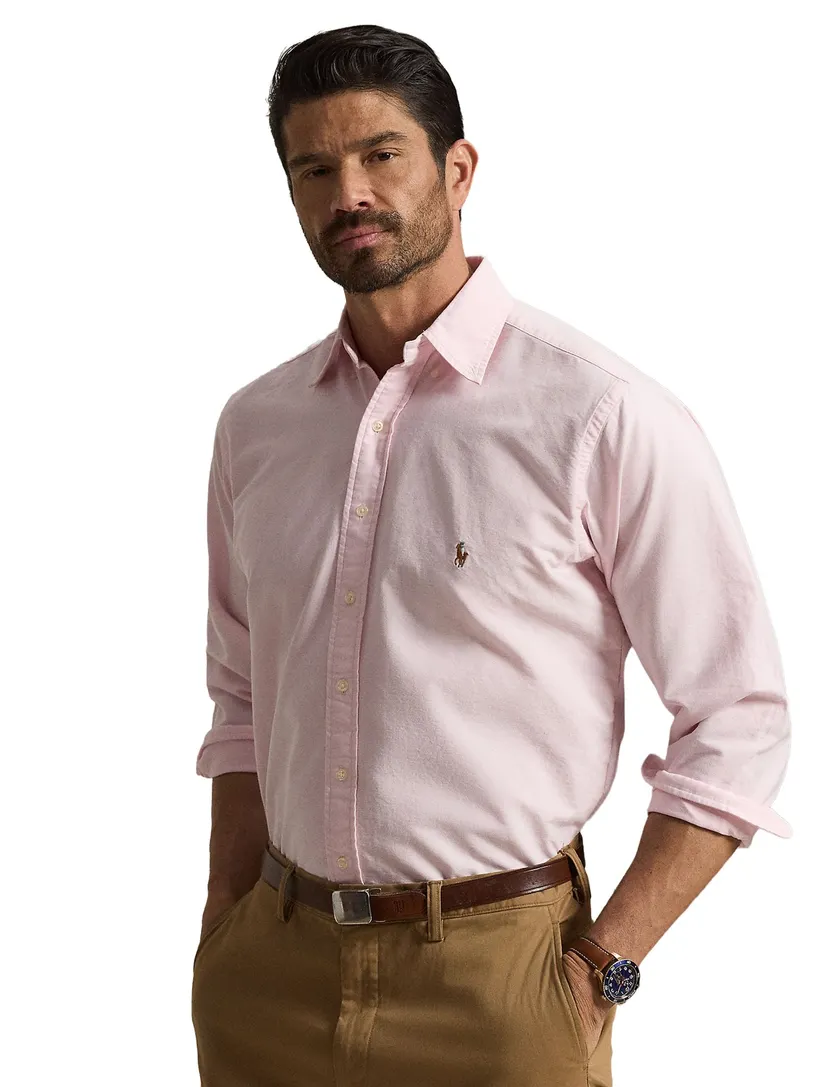 Overhemden Polo Ralph Lauren Big & Tall Roze