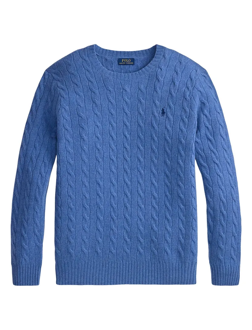 Kabeltrui Polo Ralph Lauren Big & Tall blauw