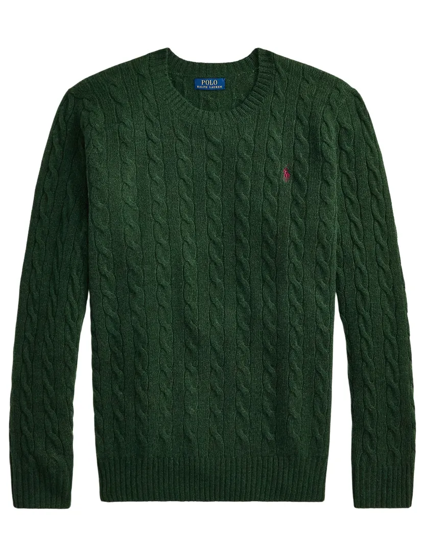 Polo Ralph Lauren Big & Tall groene trui ronde hals