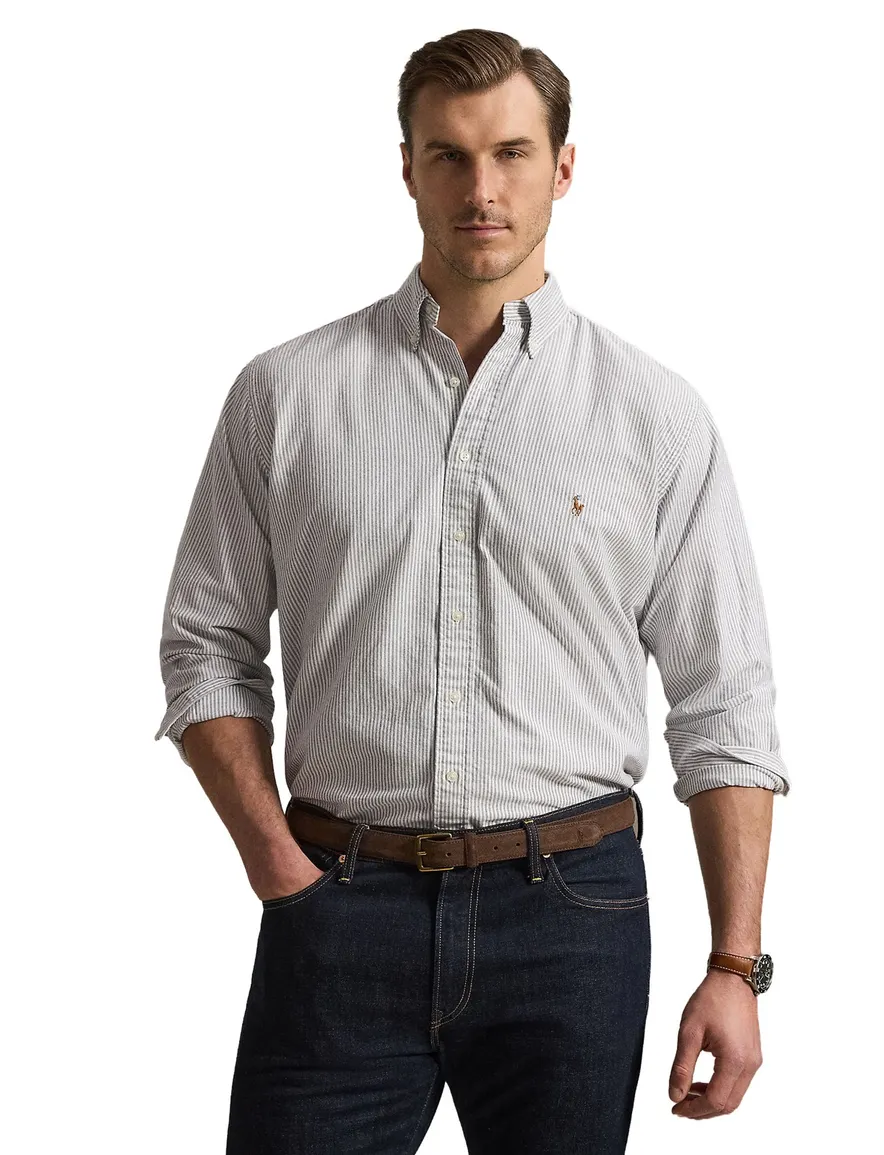Overhemd Polo Ralph Lauren wit navy
