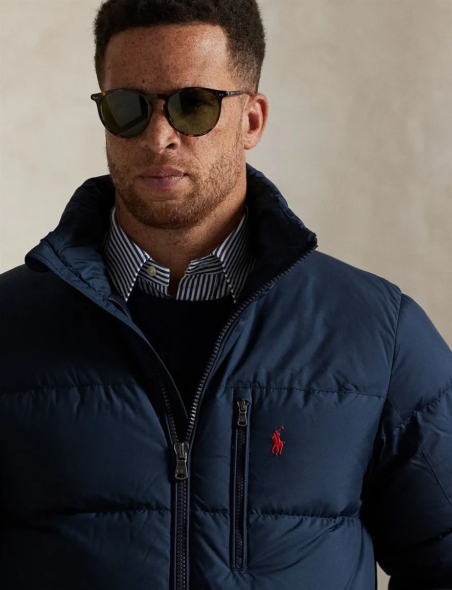 Polo Ralph Lauren Big & Tall pufferjack donkerblauw