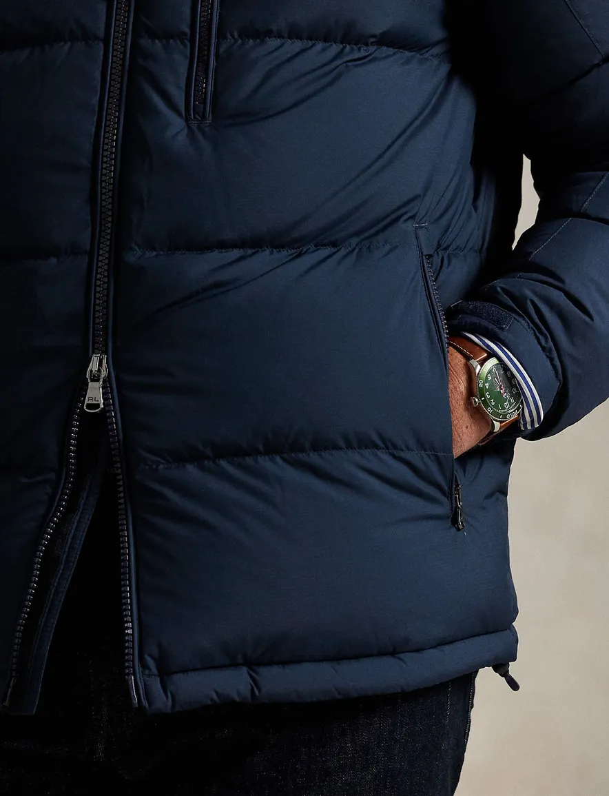 Polo Ralph Lauren Big & Tall pufferjack donkerblauw