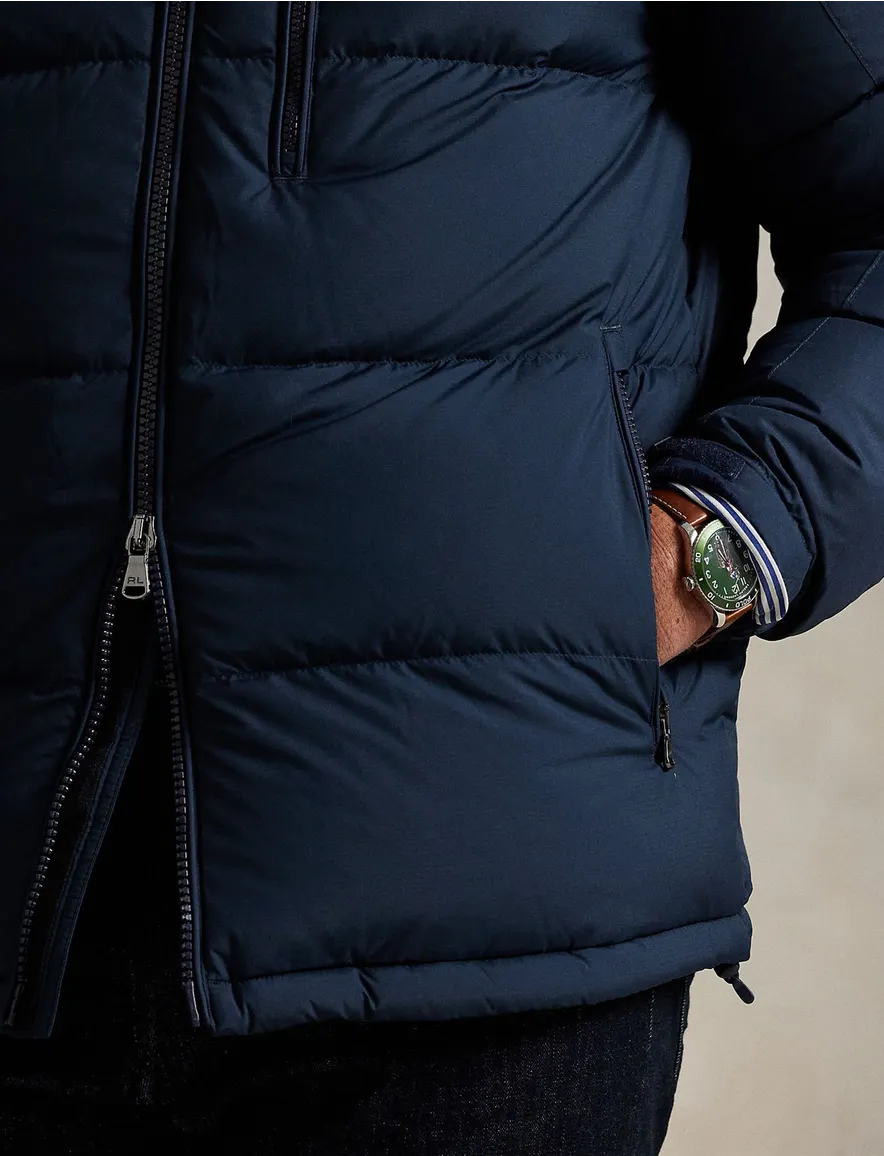 Polo Ralph Lauren Big & Tall pufferjack donkerblauw