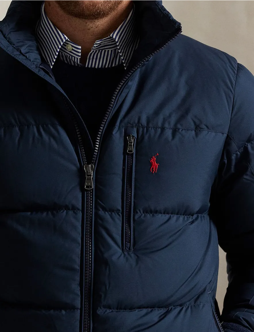 Polo Ralph Lauren Big & Tall pufferjack donkerblauw
