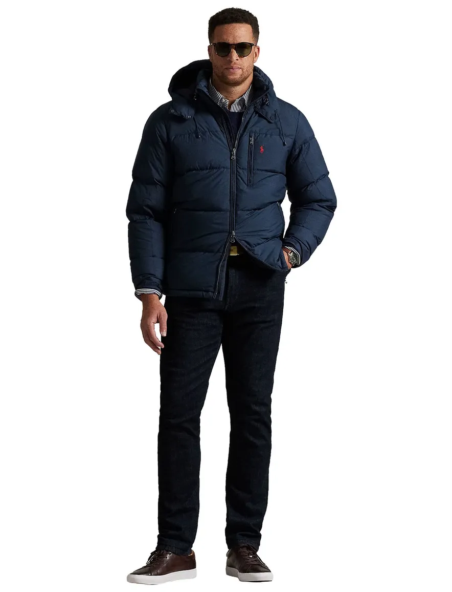 Polo Ralph Lauren Big & Tall pufferjack donkerblauw