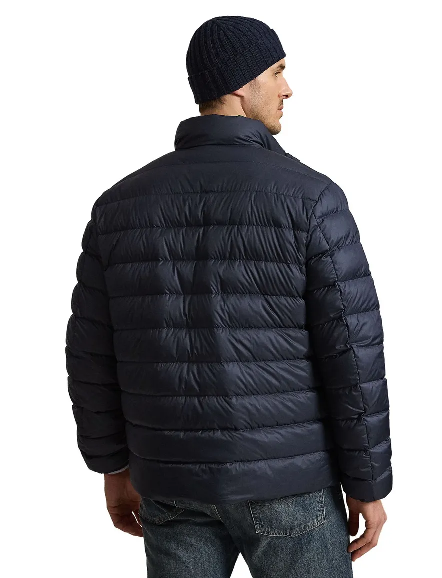 Polo Ralph Lauren Big & Tall gewatteerde jas donkerblauw