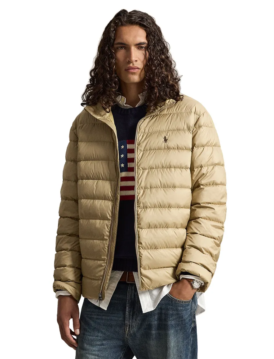 Polo Ralph Lauren Big & Tall pufferjas beige