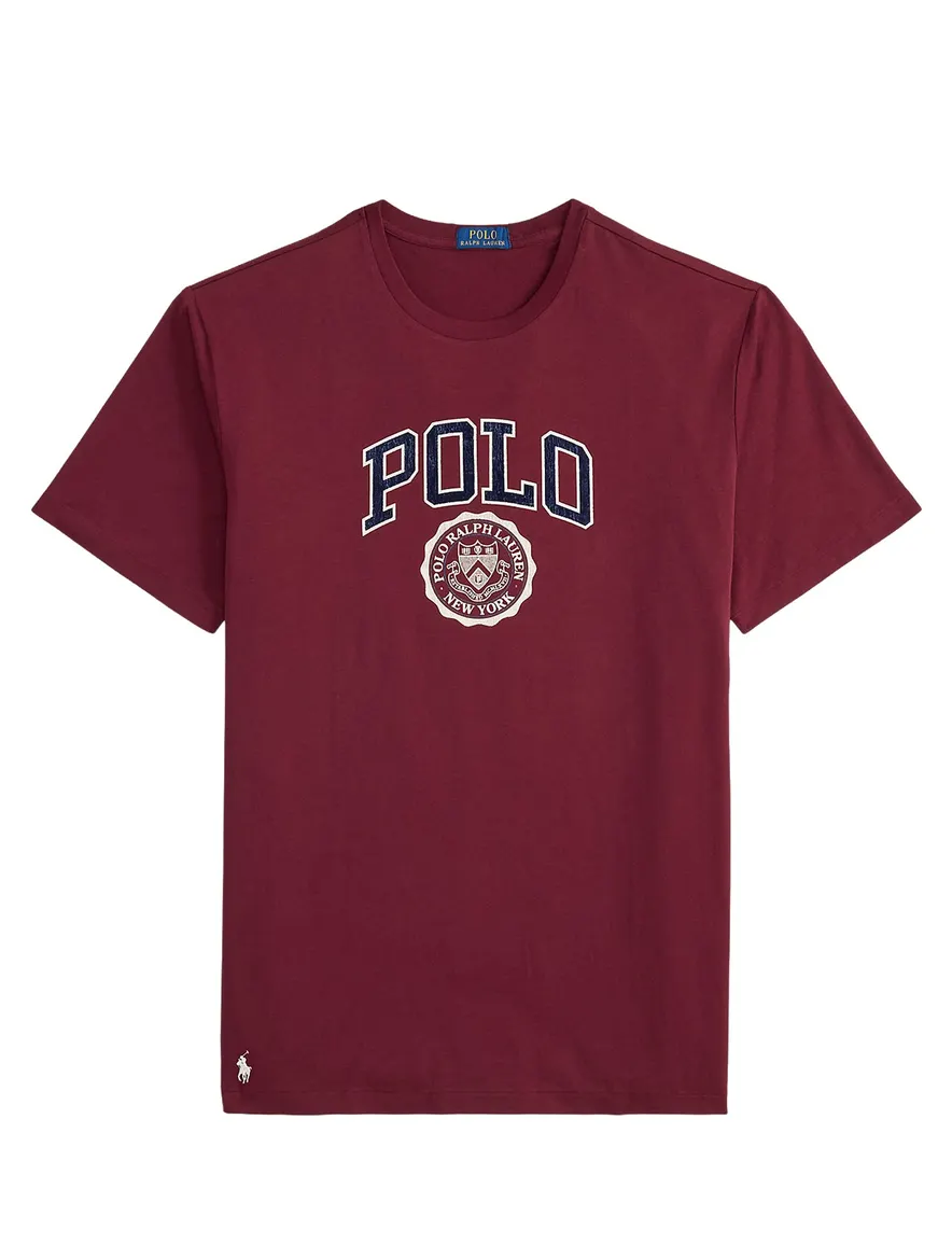 Polo Ralph Lauren Big & Tall T-shirt ronde hals bordeaux