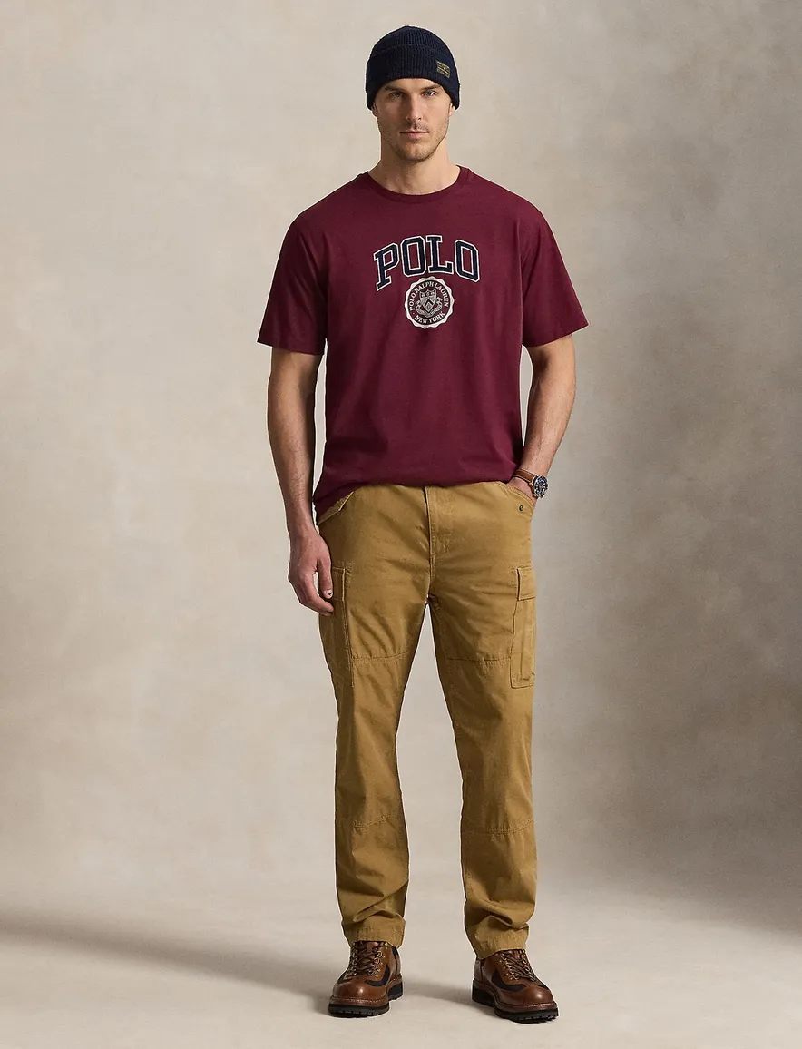 Polo Ralph Lauren Big & Tall T-shirt ronde hals bordeaux