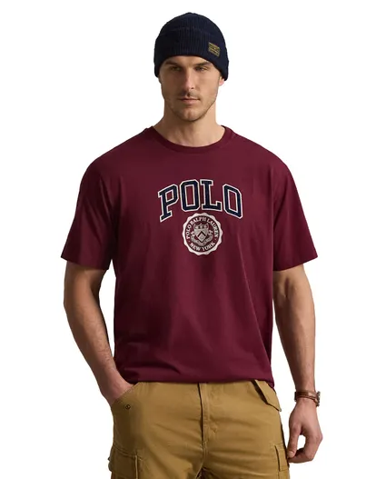 Polo Ralph Lauren Polo Ralph Lauren Big & Tall T-shirt ronde hals bordeaux