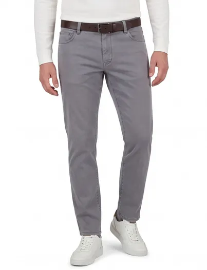 Mac Broeken Mac chino grijs normale fit